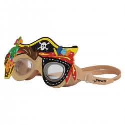 Finis - Swimming googles for kids Character Goggles Kids Pirate - yellow brown multicolored