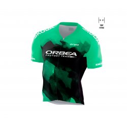 Orca - tricou pentru ciclism Orbea Jersey Factory Performance - negru verde