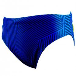 Finis - Youth Brief - Maze Blue