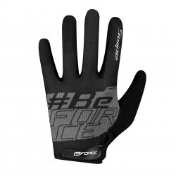 Force - Manusi ciclism vara Swipe Mtb gloves - negru gri