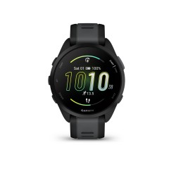Garmin - Forerunner 165 multisport GPS AMOLED smartwatch - Black-Slate Gray