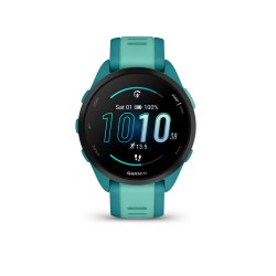 Garmin - Forerunner 165 Music multisport GPS AMOLED smartwatch - Turquoise-Aqua