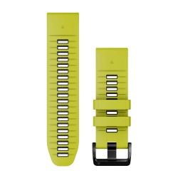 Garmin QuickFit 26 - curea silicon - verde Lime|gri