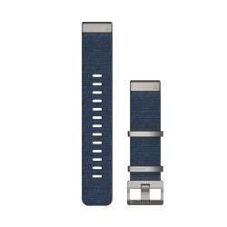 Garmin QuickFit 22 Watch Band - nylon -  Jacquard-weave - Indigo