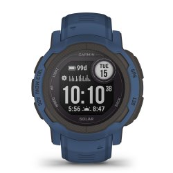 Garmin - Instinct 2 Solar smartwatch robust cu GPS - Tidal Blue