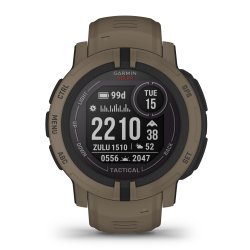Garmin - Instinct 2 Solar rugged GPS smartwatch - Tactical Edition - Coyote Tan