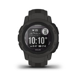 Garmin - Instinct 2s Solar rugged GPS smartwatch - Graphite