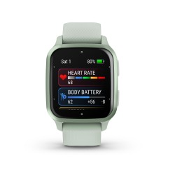 Garmin Venu SQ 2 AMOLED smartwatch cu functii sport - verde menta
