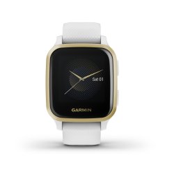 Garmin Venu SQ alb rose gold - smartwatch cu functii sport
