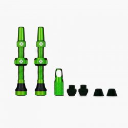 Muc-Off - set valve tubeless MTB Presta - 60 mm - verde