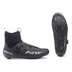 Northwave pantofi pentru ciclism Sosea de iarna - Celsius R GTX - negri