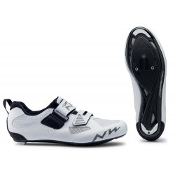 Northwave Tribute 2 - road bike and triathlon shoes - white