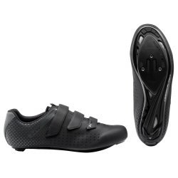 Northwave Core 2 - pantofi pentru ciclism sosea - negru-gri
