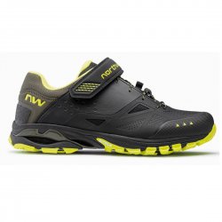 Northwave Spider 3 - pantofi pentru ciclism MTB All Mountain - negru galben fluo