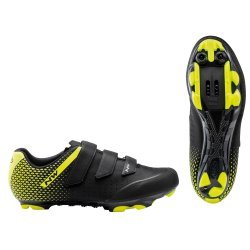 Northwave Origin 2 - pantofi pentru ciclism MTB - negru-galben