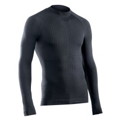 Northwave cycling shirt with long sleeve Revolution - black