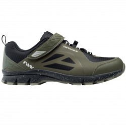 Northwave Escape Evo - pantofi pentru ciclism MTB All Mountain - verde inchis army negru
