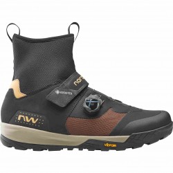 Northwave - cycling shoes for winter kingrock plus gtx shoes - black brown