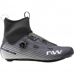 Northwave - pantofi pentru ciclism Sosea de iarna Celsius R Artic GTX - negru gri reflectorizant