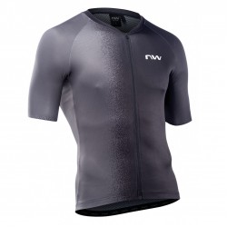 Northwave - cycling shirt for men short sleeve Blade  jersey - black iridescent gray