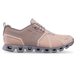 On Cloud 5 waterproof - women sport shoes - Rose Fossil gray