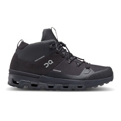On Cloudtrax Waterproof - men running shoes - black