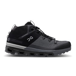 On Cloudtrax - men running shoes - black rock gray