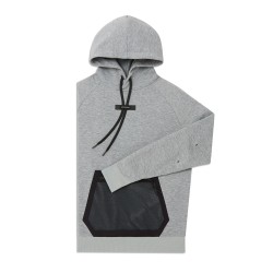 On Cloud - sport hoodie for men On M Hoodie - light gray black