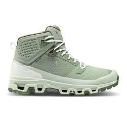 On Cloudrock 2 Waterproof - sport boots for men - Reseda Aloe light green gray