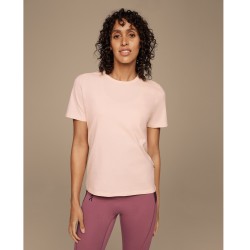 On Cloud - tricou sport bumbac maneca scurta pentru femei On-T shirt - roz deschis