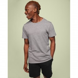 On Cloud - sport shirt for men short sleeved On-T shirt - light gray