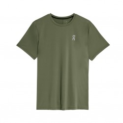 On Cloud - technic shirt for men short sleeved Core-T shirt - taiga dark green