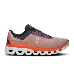 On Cloudflow 4 - men road running shoes - Quartz | Flame