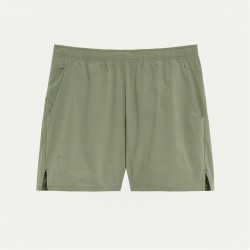 On Cloud - pantaloni scurti alergare barbati Essential Shorts - verde inchis taiga