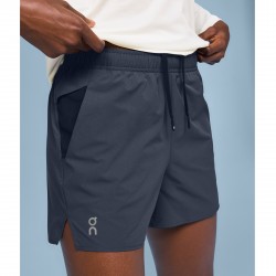 On - pantaloni scurti alergare pentru femei Essential Shorts - albastru inchsi Navy