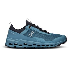 On Cloudultra 2 - men trail running shoes - wash light blue navy dark blue