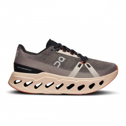 On Cloudeclipse - women running shoes - fade sand light brown gray