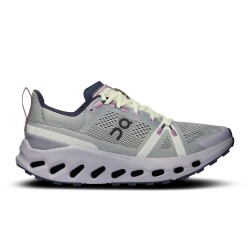 On Cloudsurfer Trail - women running shoes - lilac light purple gray white