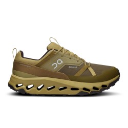 On Cloudhorizon Waterproof - running shoes for men - olive dark green safari brown
