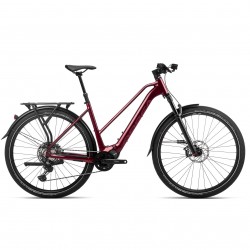 Orbea - bicicleta electrica urban - Kemen Mid 10 - rosu inchis