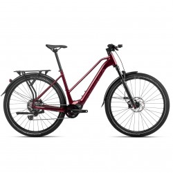 Orbea - bicicleta electrica urban - Kemen Mid 30 - rosu inchis