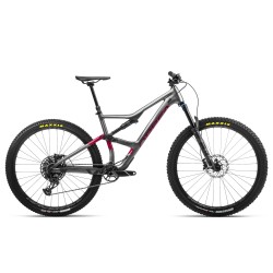 Orbea OCCAM H20-Eagle 2023 - Trail MTB full suspension 29" - Anthracite Glitter - Candy Red