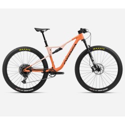 Orbea Oiz H10 - bicicleta MTB full suspension XC 29" - portocaliu Apricot Orange-Limestone Beige (Matt)