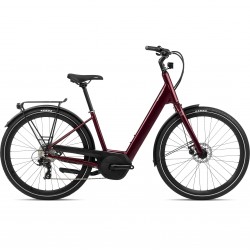 Orbea Optima E50 - bicicleta electrica oras - visinie Metallic Dark Red