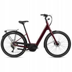 Orbea Optima E40 - bicicleta electrica oras - visinie Metallic Dark Red