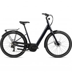 Orbea Optima E50 - bicicleta electrica oras - negru Night Black (Gloss)