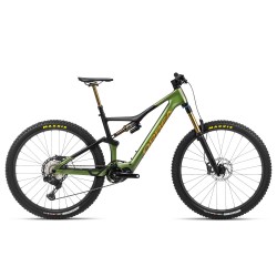 Orbea Rise M-TEAM - full suspension e-bike - Chameleon Goblin Green-Black