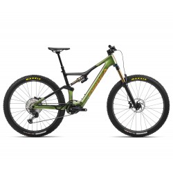 Orbea Rise M10 - full suspension e-bike - Chameleon Goblin Green-Black
