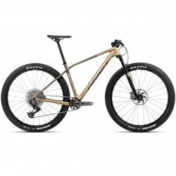 Orbea Alma M21 - bicicleta MTB hardtail XC 29" - maro Baobab Brown - Green Gold (Matt) model 2024