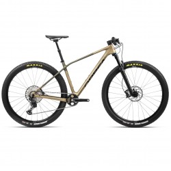 Orbea Alma M20 - bicicleta MTB hardtail XC 29" - maro Baobab Brown - Green Gold (Matt) model 2024